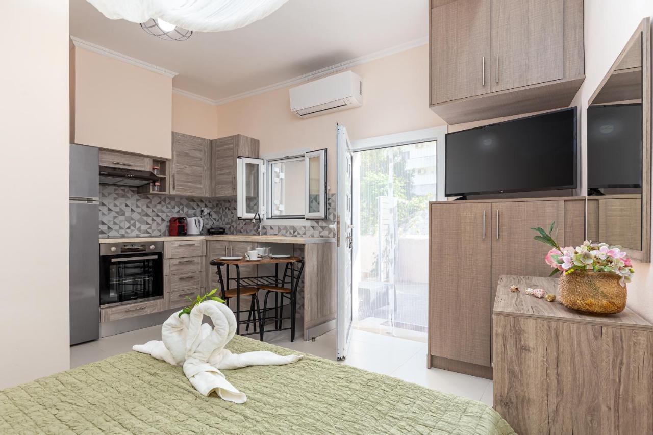 Fouki Apartments Ipsos Beach Ngoại thất bức ảnh